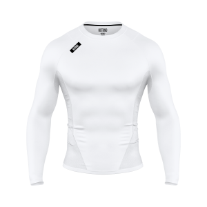 Core Compression Long Sleeve White