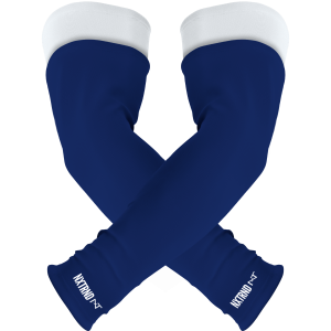 Double Arm Sleeves Navy Blue (1 Pair)