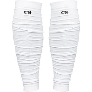 Scrunch Football Leg Sleeves White