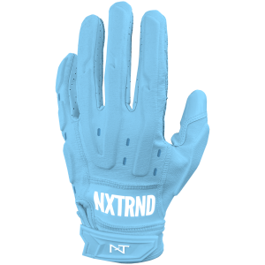 G3® Pro Padded Football Gloves Columbia Blue