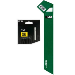 Streamer Football Towel Dark Green