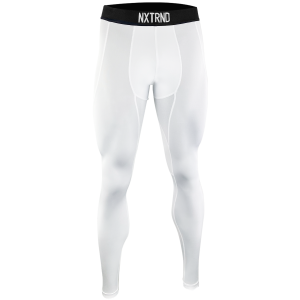 Core Compression Pants White